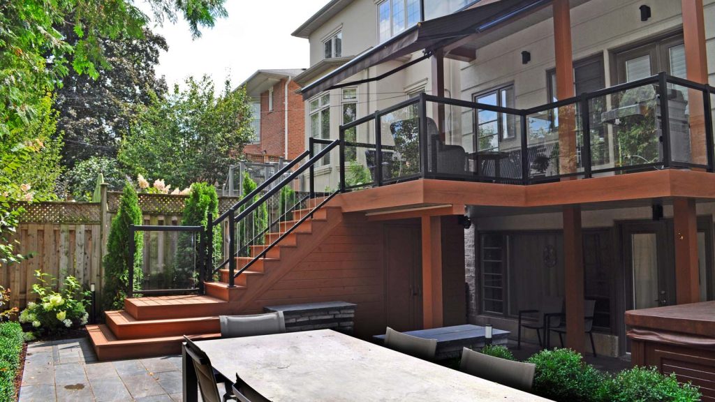 Toronto Multilevel Backyard Design