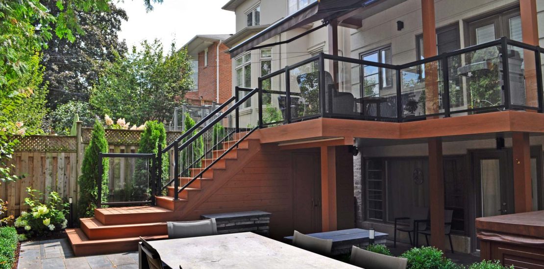 Toronto Multilevel Backyard Design