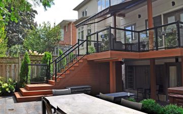 Toronto Multilevel Backyard Design