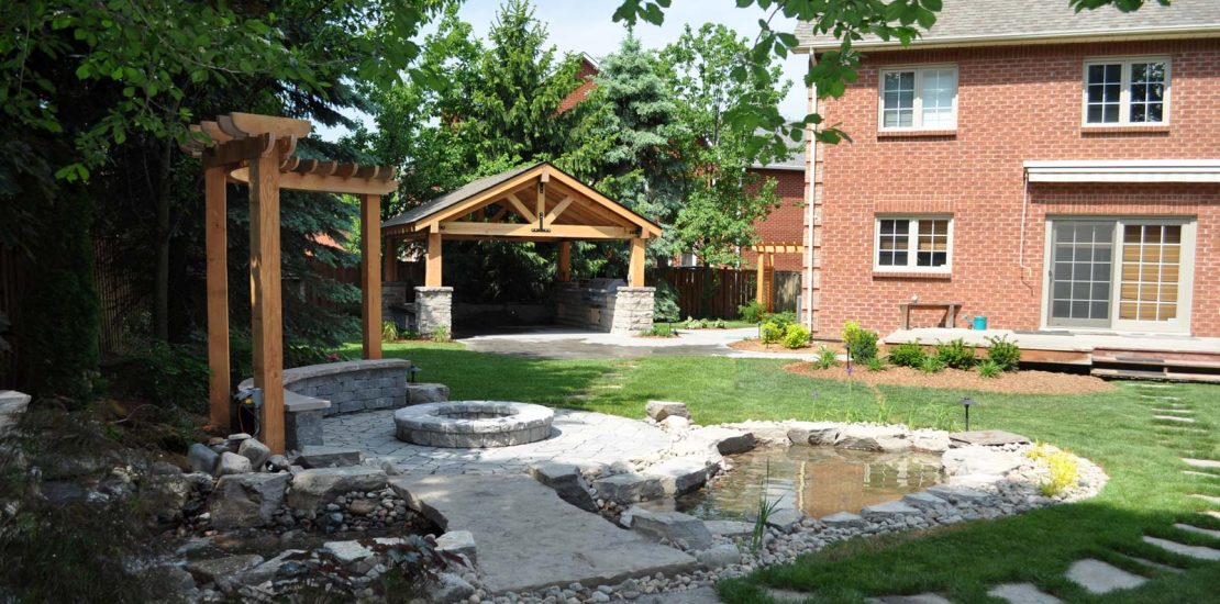 Backyard Design in Markham