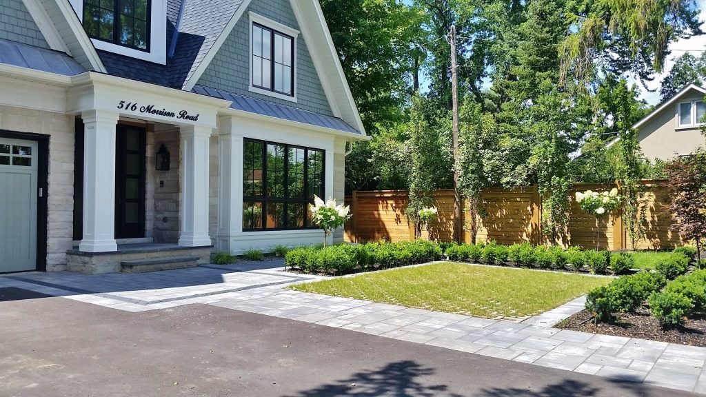 Permeable pavers for parking spot